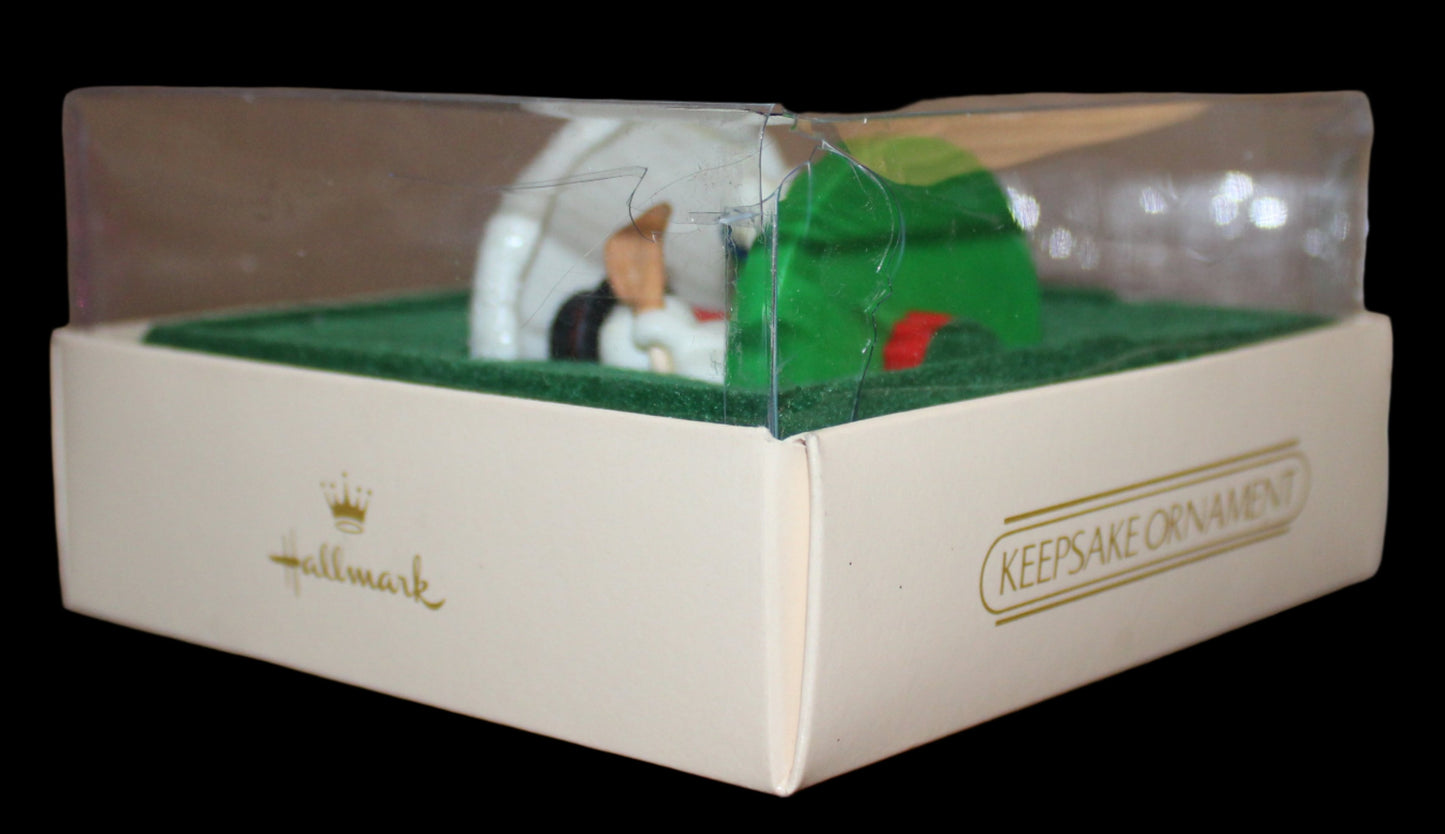 1982 Hallmark Keepsake Ornament Snowman Carousal #5