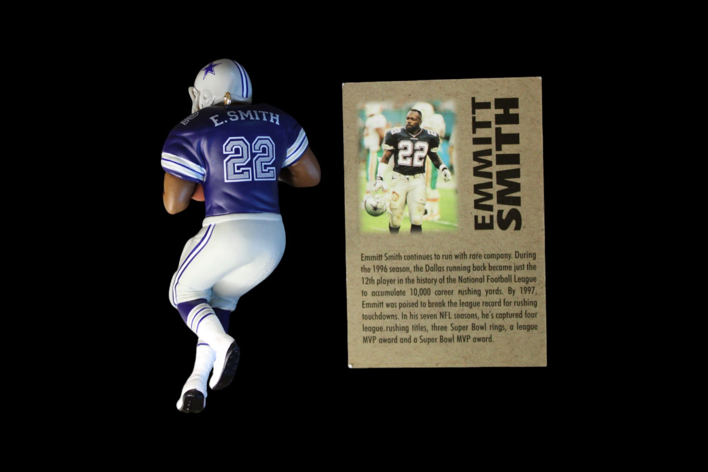 1998 Hallmark Keepsake Ornament Emmitt Smith Football Legends #4