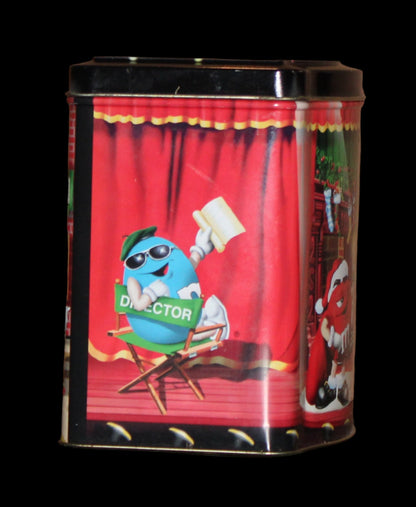 1998 M&M Christmas Village Series The Night Before, Theatre #7 Limited Edition Canister