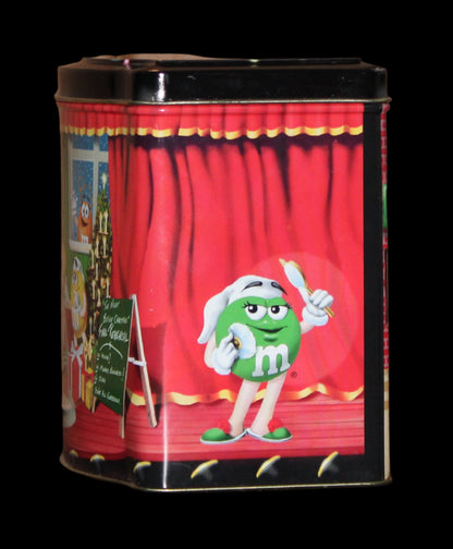 1998 M&M Christmas Village Series The Night Before, Theatre #7 Limited Edition Canister