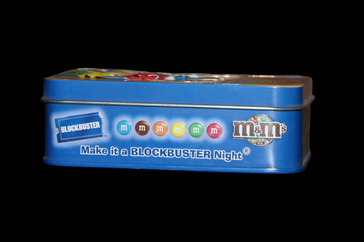 2009 M&M Make It a Blockbuster Night Small Candy Canister