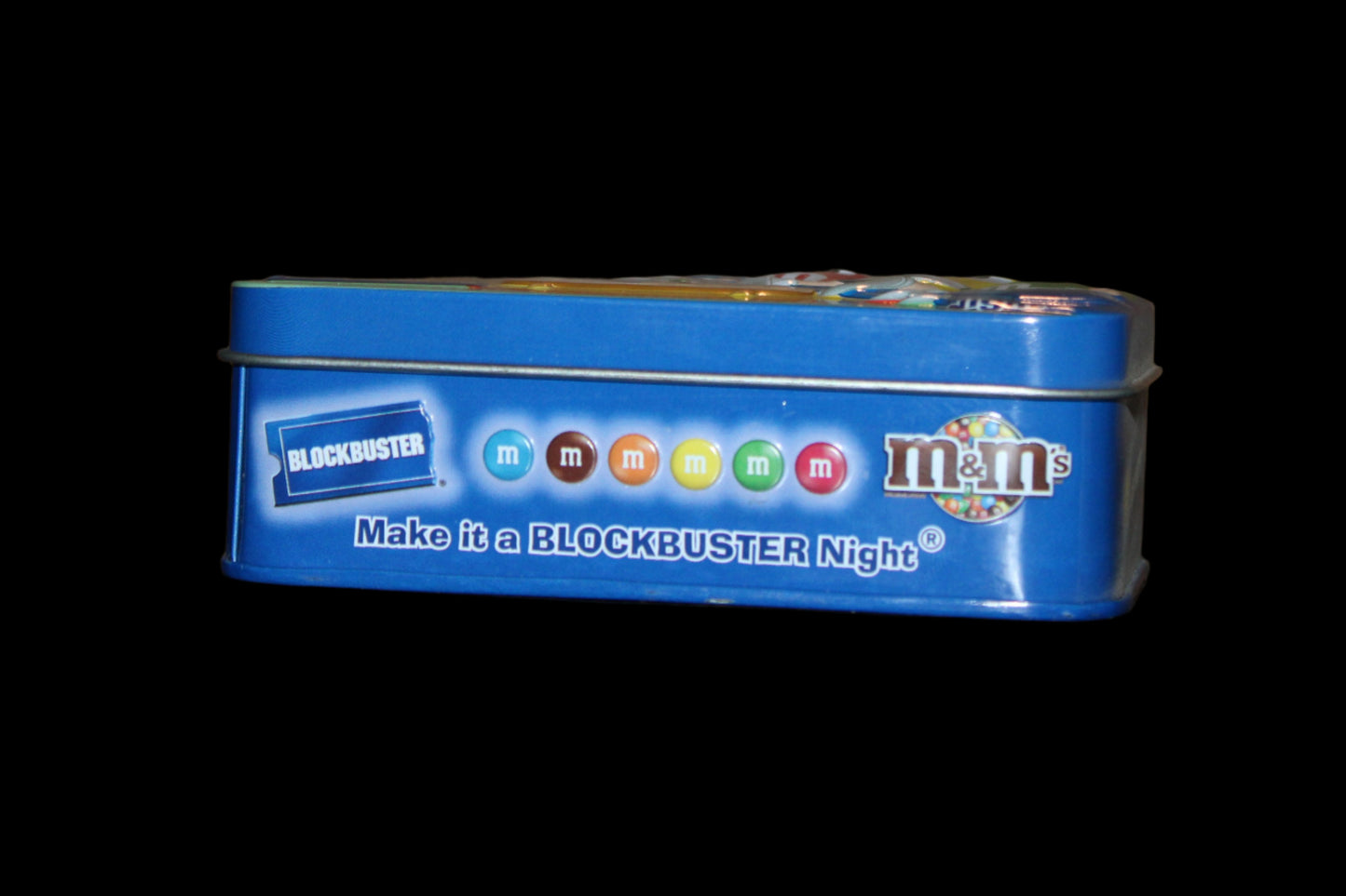 2009 M&M Make It a Blockbuster Night Small Candy Canister