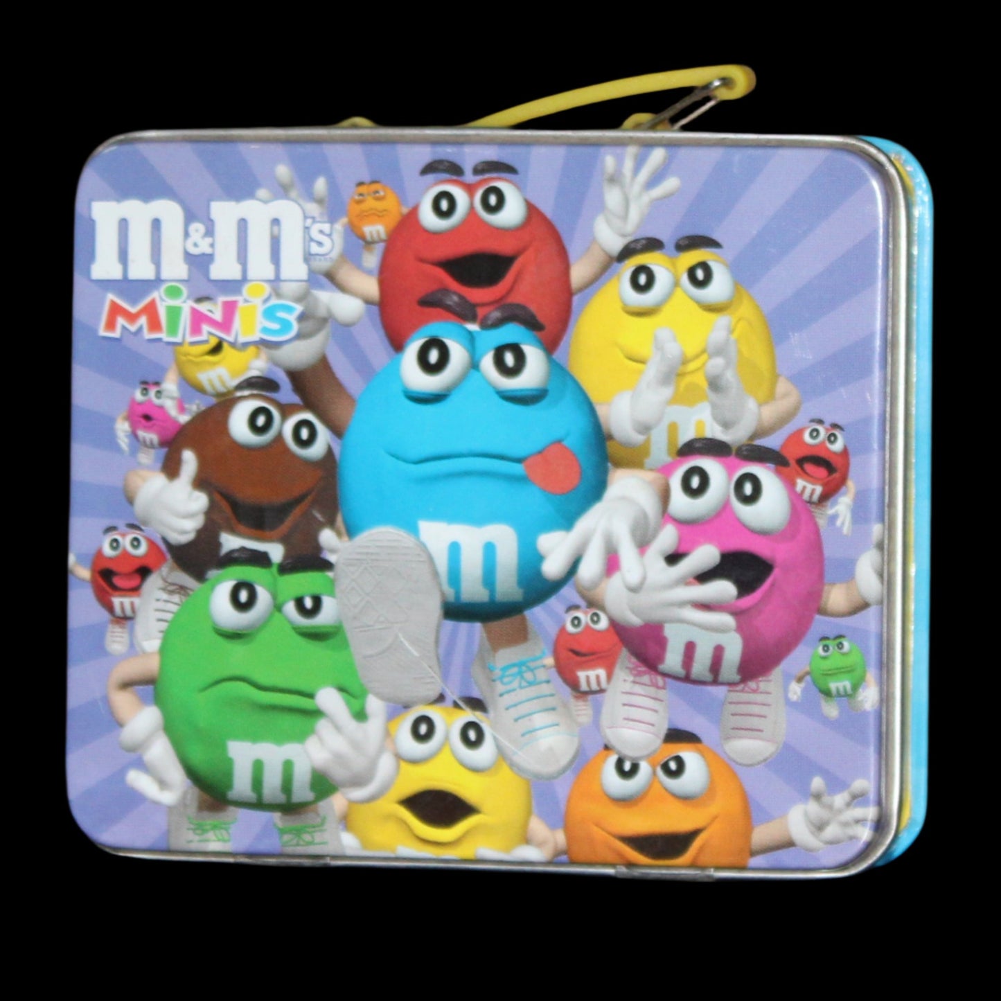 2002 M&M's Mini's Tin Mini Lunchbox