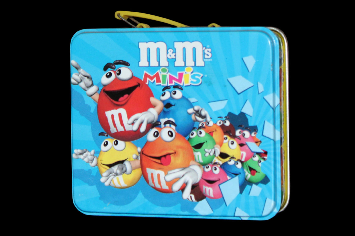 2002 M&M's Mini's Tin Mini Lunchbox