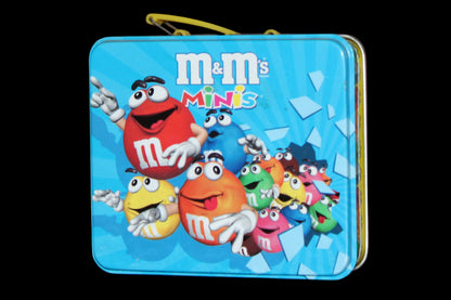 2002 M&M's Mini's Tin Mini Lunchbox