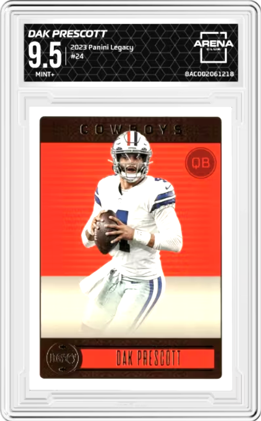 Dak Prescott #24 2023 Panini Legacy Graded MINT+ 9.5