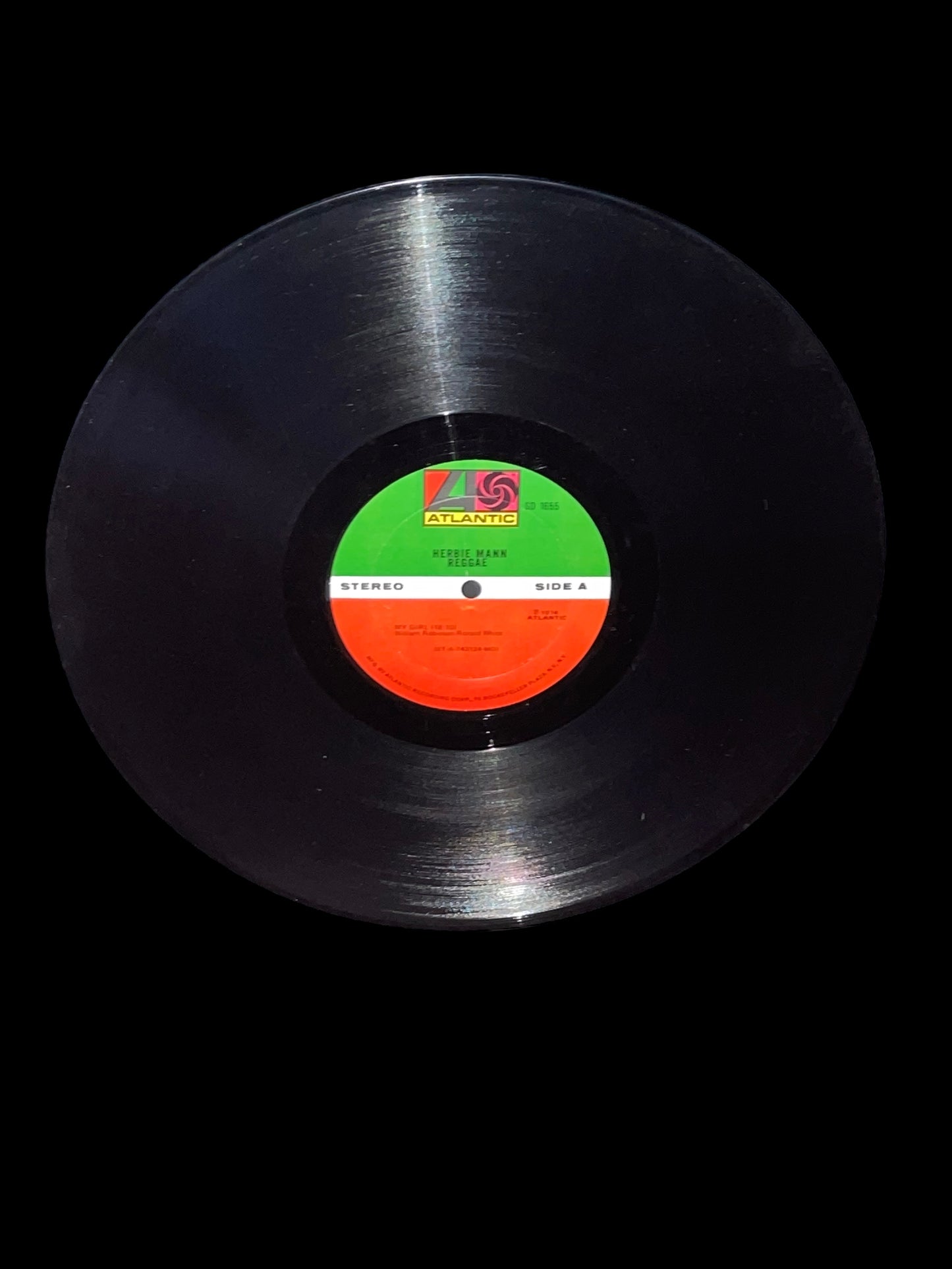 1974 Reggae Vinyl Record by Herbie Mann