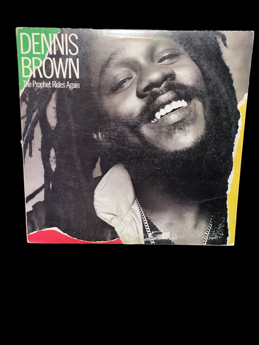 1983 The Prophet Rides Again Vinyl Record by Dennis Brown