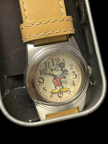 Vintage-Style Mickey Mouse Watch New