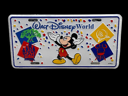 Walt Disney World License Plate