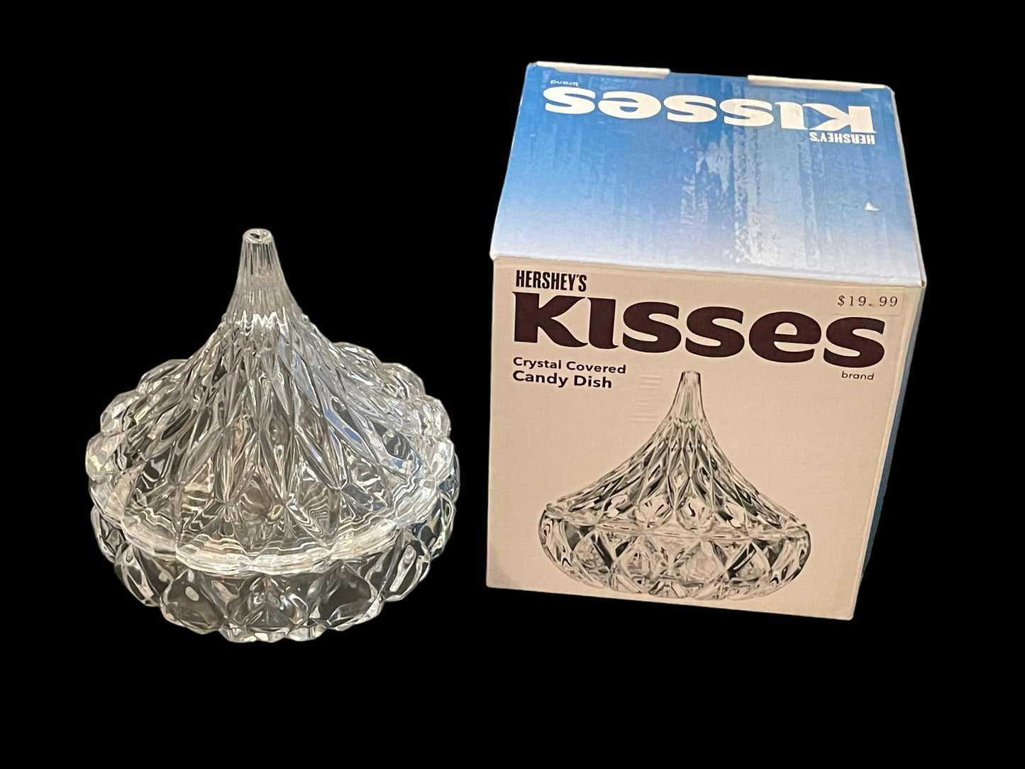 Hershey Kisses Crystal Covered Candy Dish: Sweet Delight in Sparkling Elegance