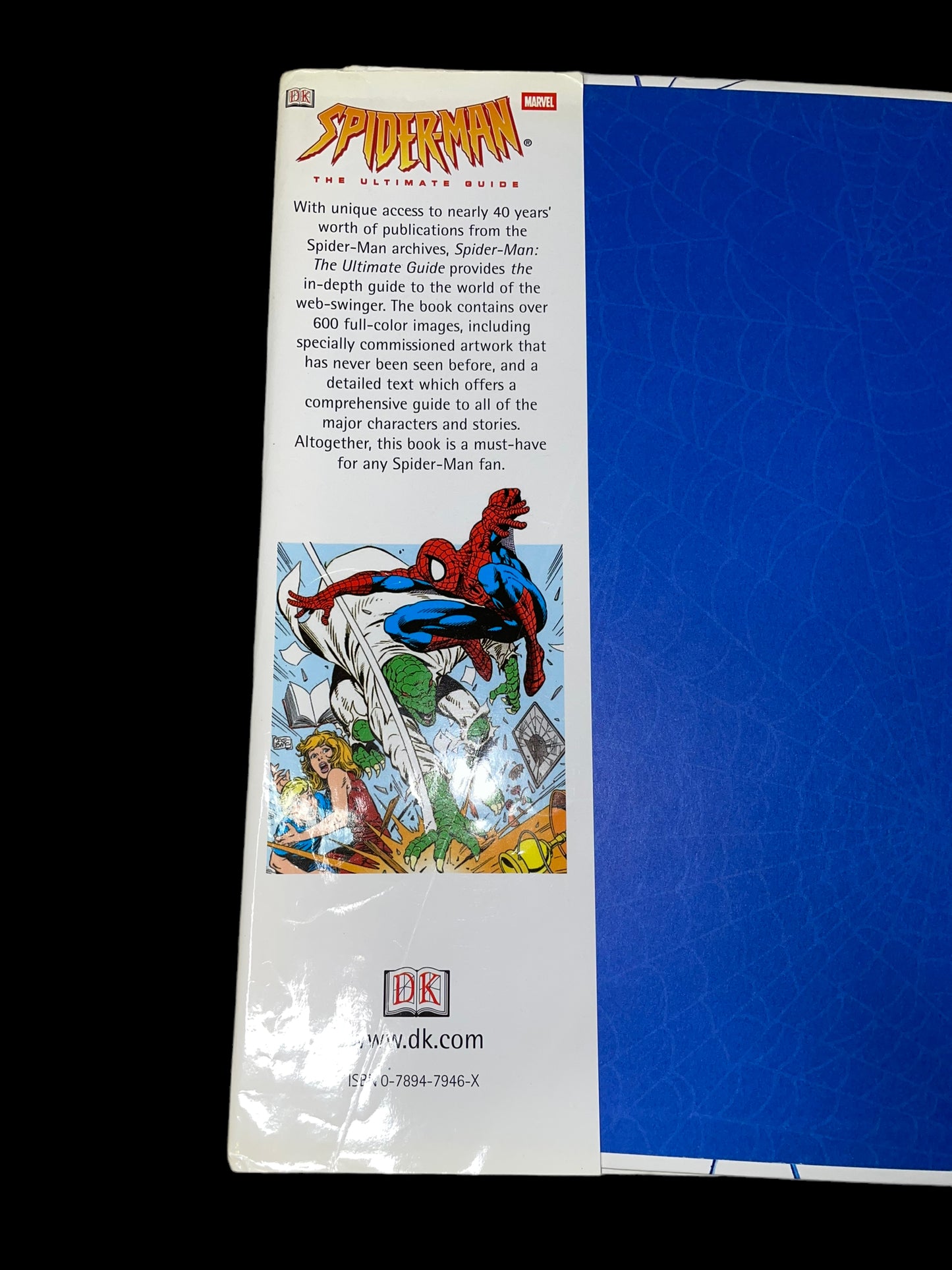 2001 First American Edition Spiderman Ultimate Guide Book