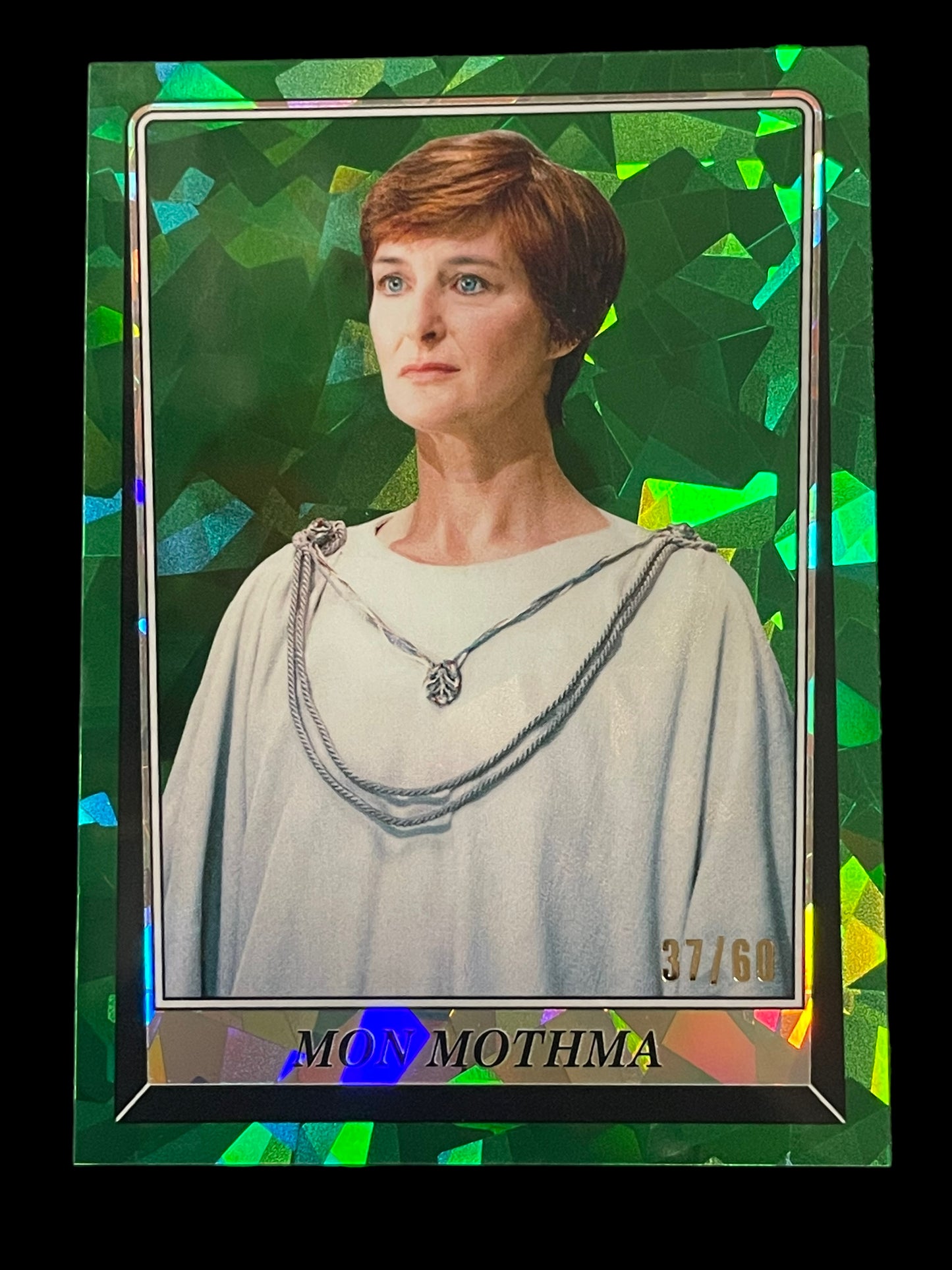 2023 Topps Return Of The Jedi Sapphire Green #64 Mon Mothma 37/60 Graded GEM MINT 10