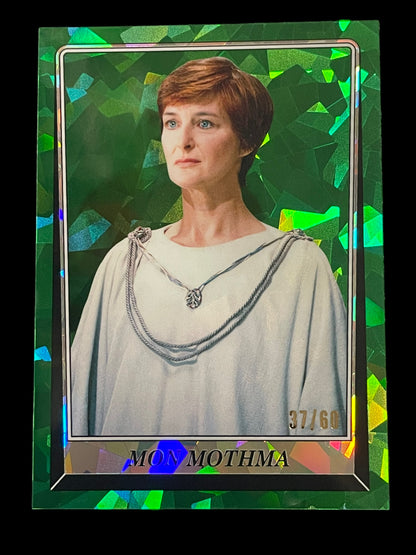 2023 Topps Return Of The Jedi Sapphire Green Mon Mothma #64 /60 Graded GEM MINT 10