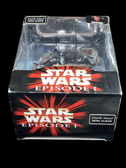 Star Wars Episode I Darth Maul Mini Clock