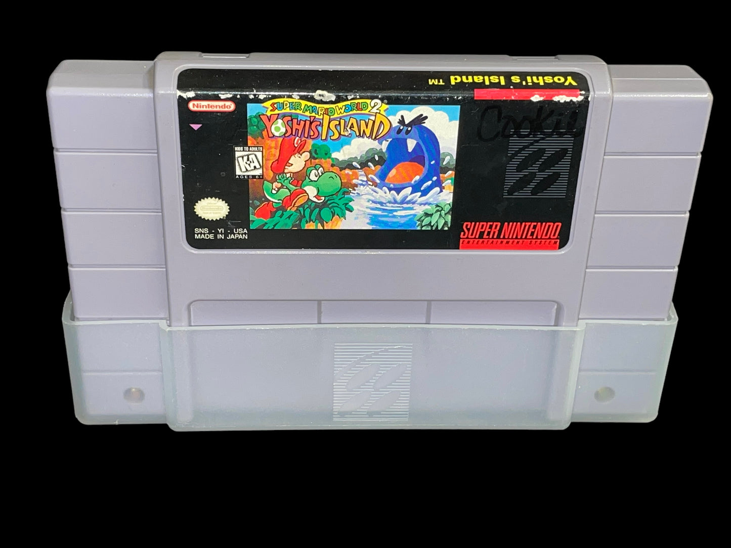 Super Mario World 2: Yoshi's Island Vintage Game (SNES, 1995, Loose)