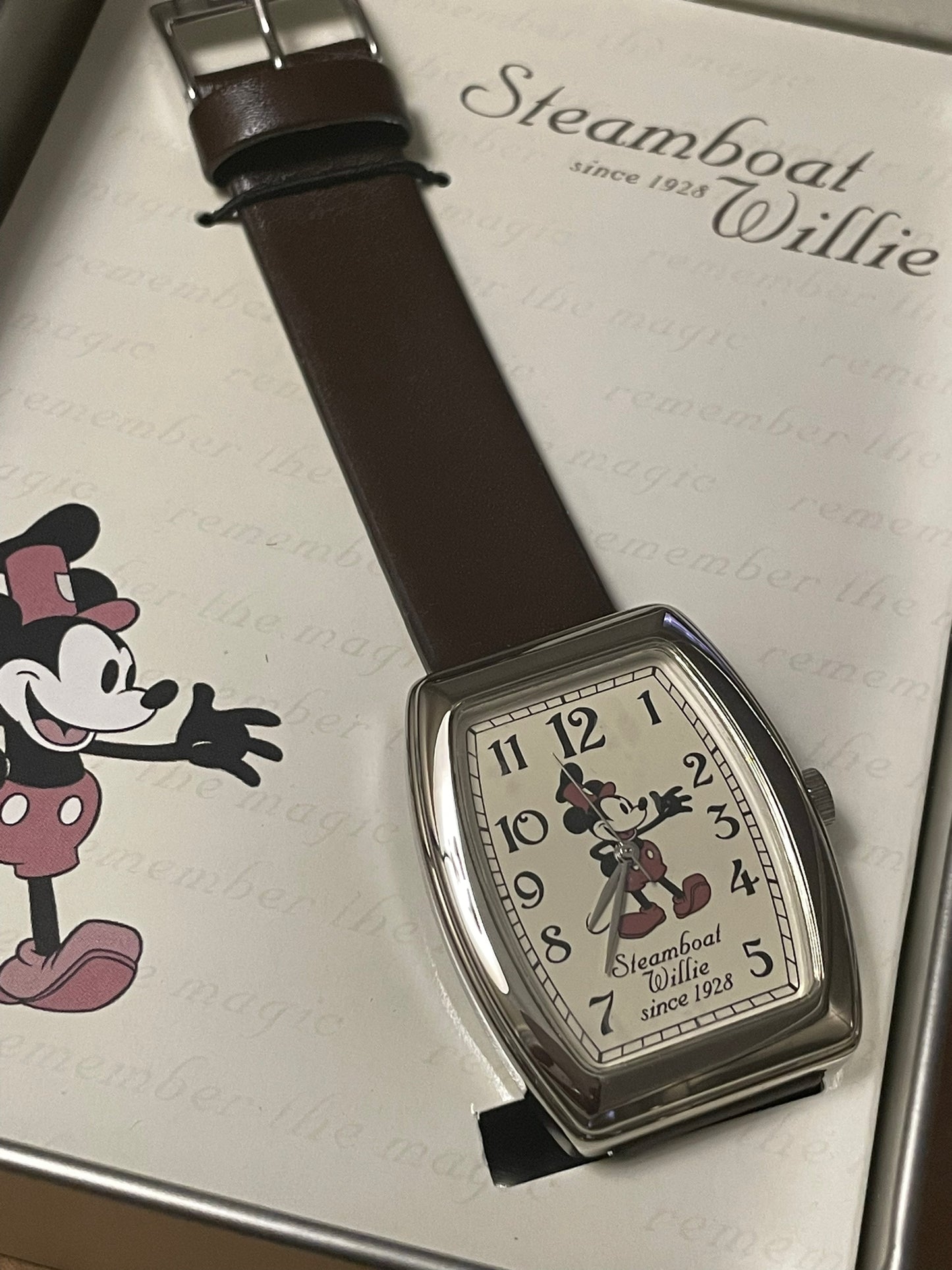 Disney's Steamboat Willie Mickey Mouse Watch