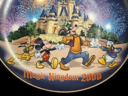 Disney Magic Kingdom 2000 Decorative Plate