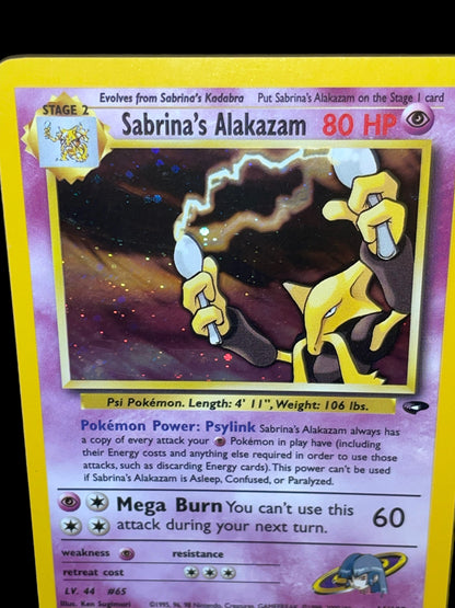 [NEAR MINT+ 7.5] Sabrina's Alakazam 16/132 - Gym Challenge (2000) - Holo Rare