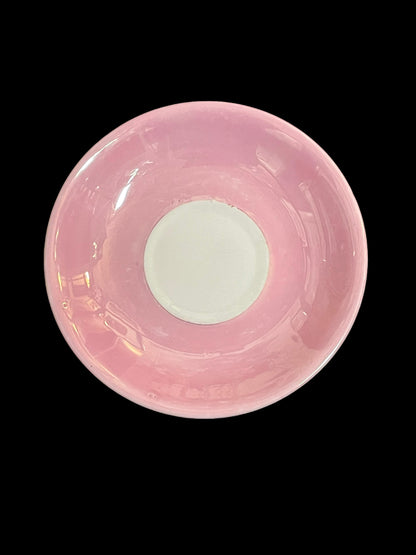 Pink Cup and Saucer Set