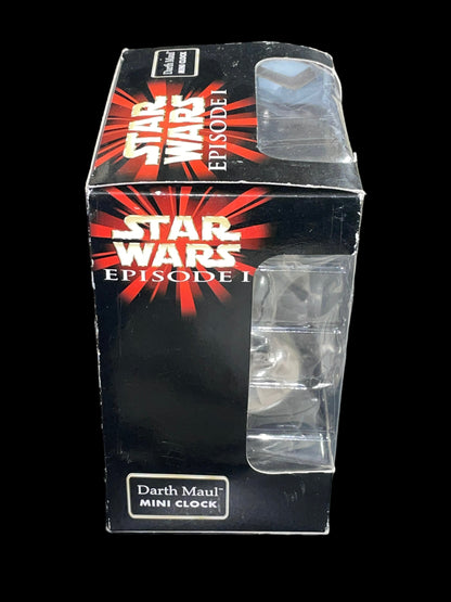 Star Wars Episode I Darth Maul Mini Clock