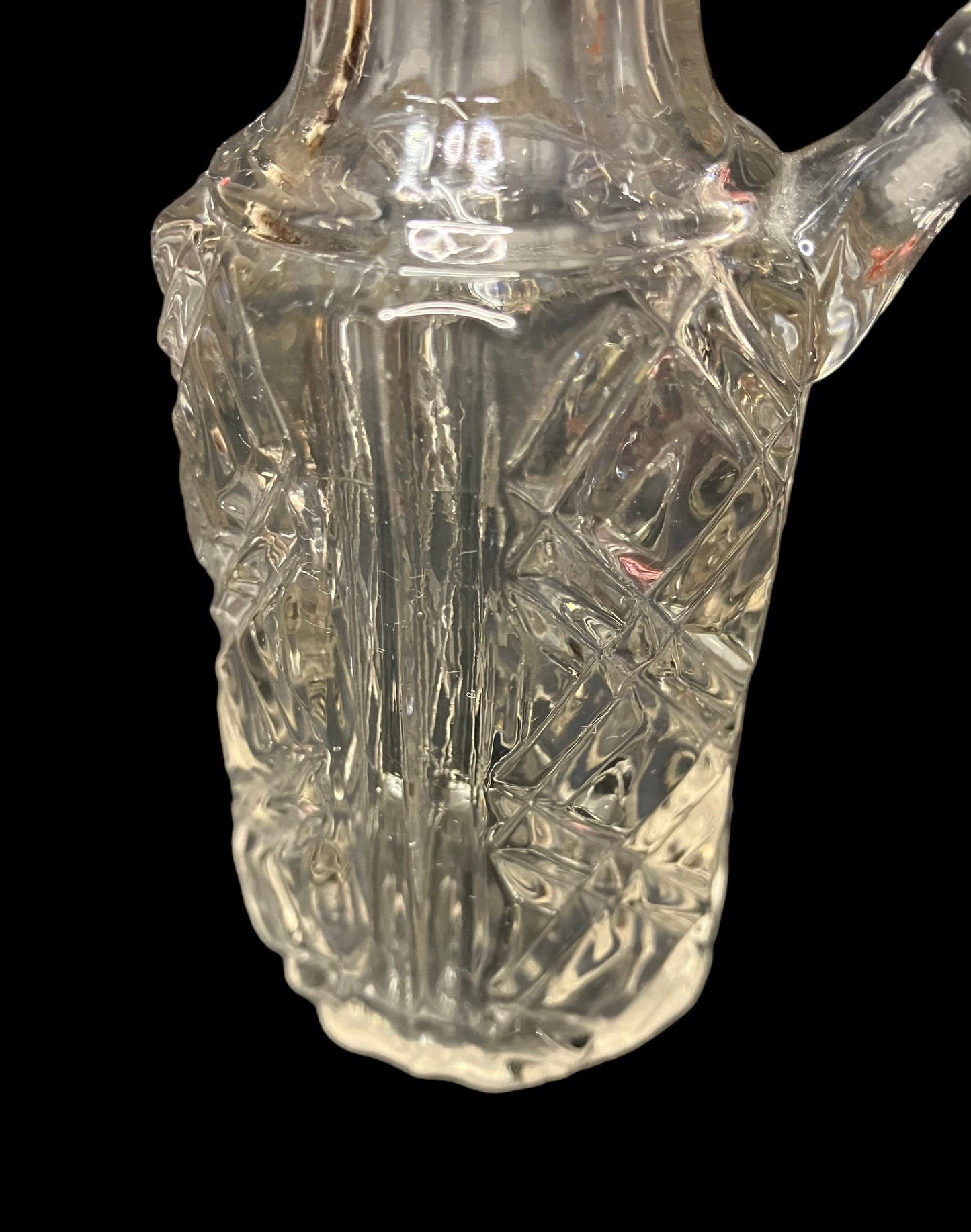 Crystal Oil or Vinegar Cruet