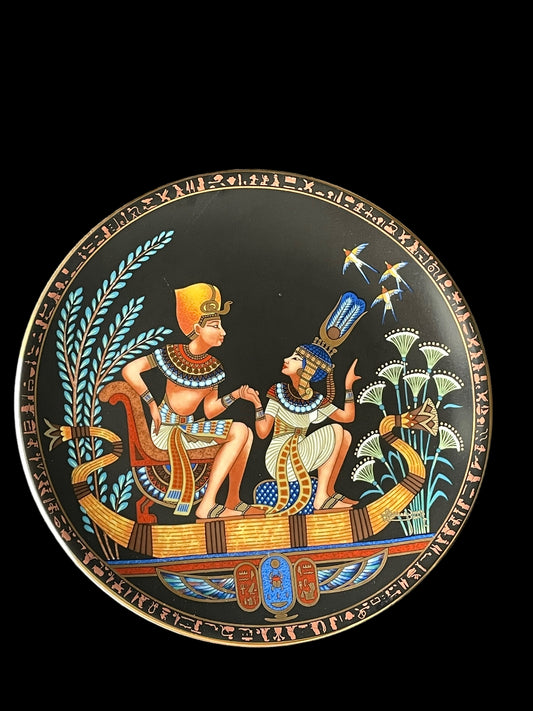 Legend of Tutankhamun 1991 Decorative Porcelain Plate