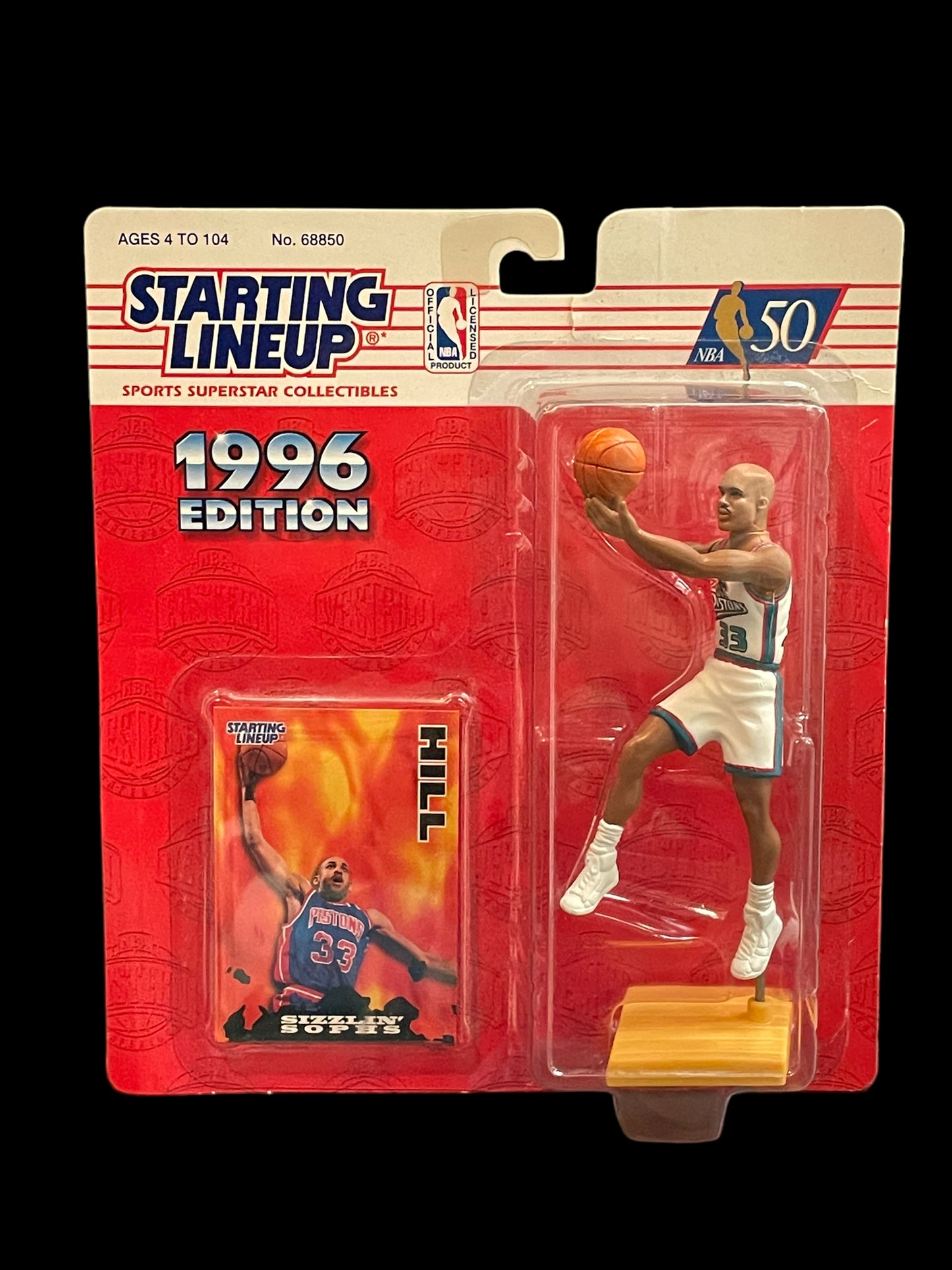 1996 Starting Lineup Grant Hill Action Figure