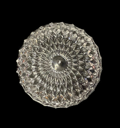 Vintage Lead Crystal Cut Ashtray or Candy Dish