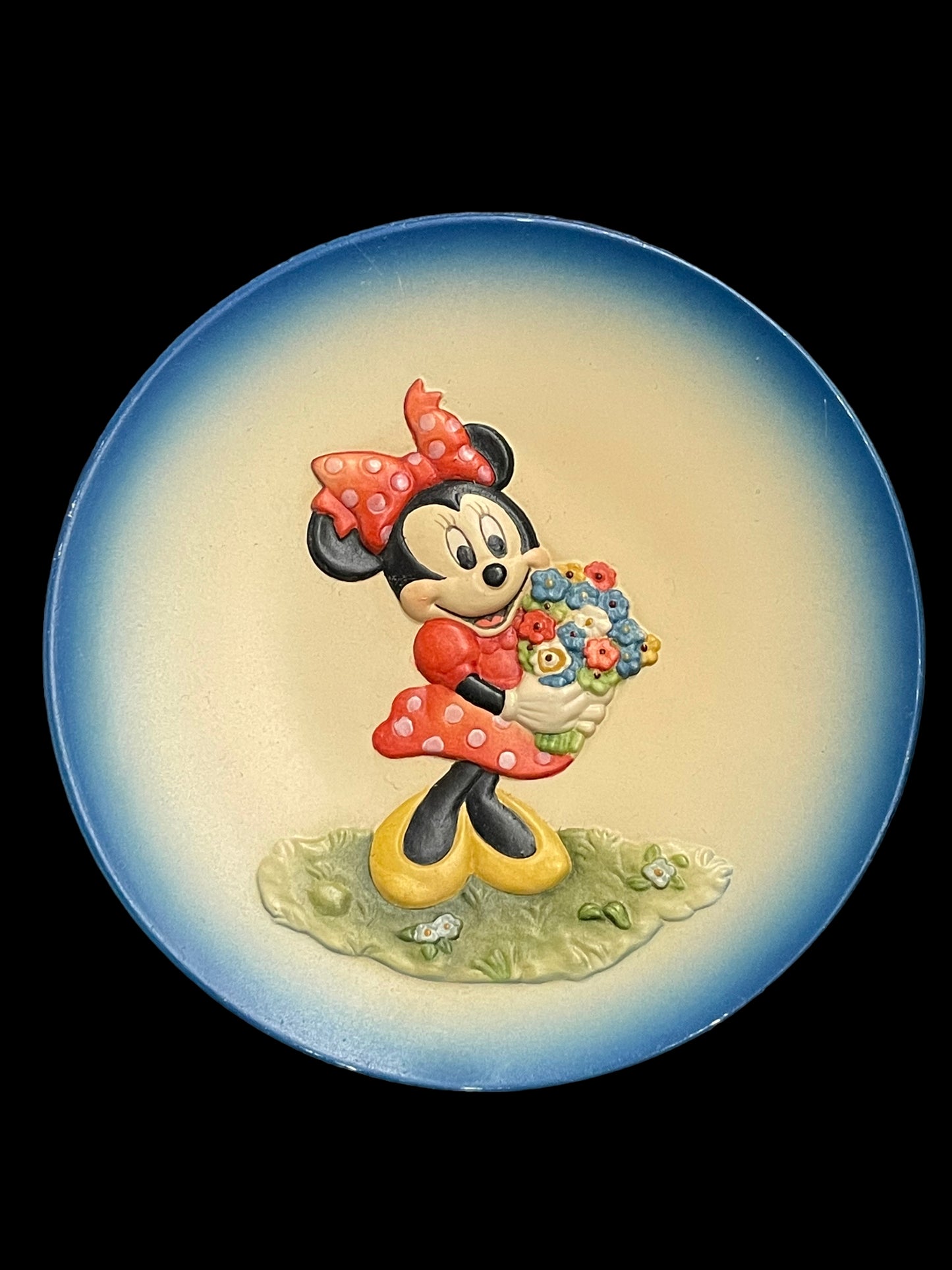 Disney Characters Four Stars Collection Mickey and Minnie Mouse Mini Plates