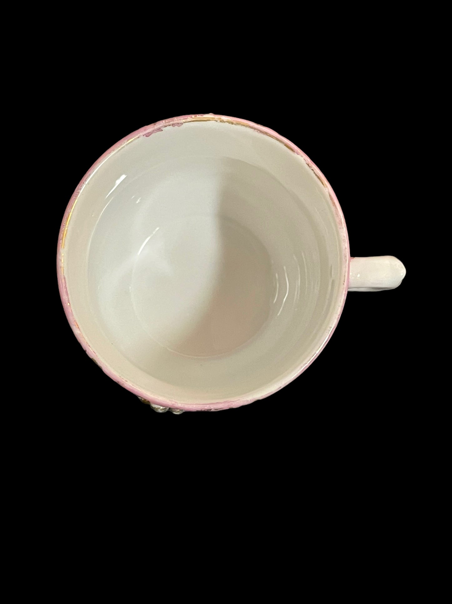 Pink Cup and Saucer Set