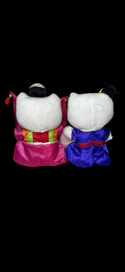 2000 McDonald’s Korean Wedding Hello Kitty Plush Set