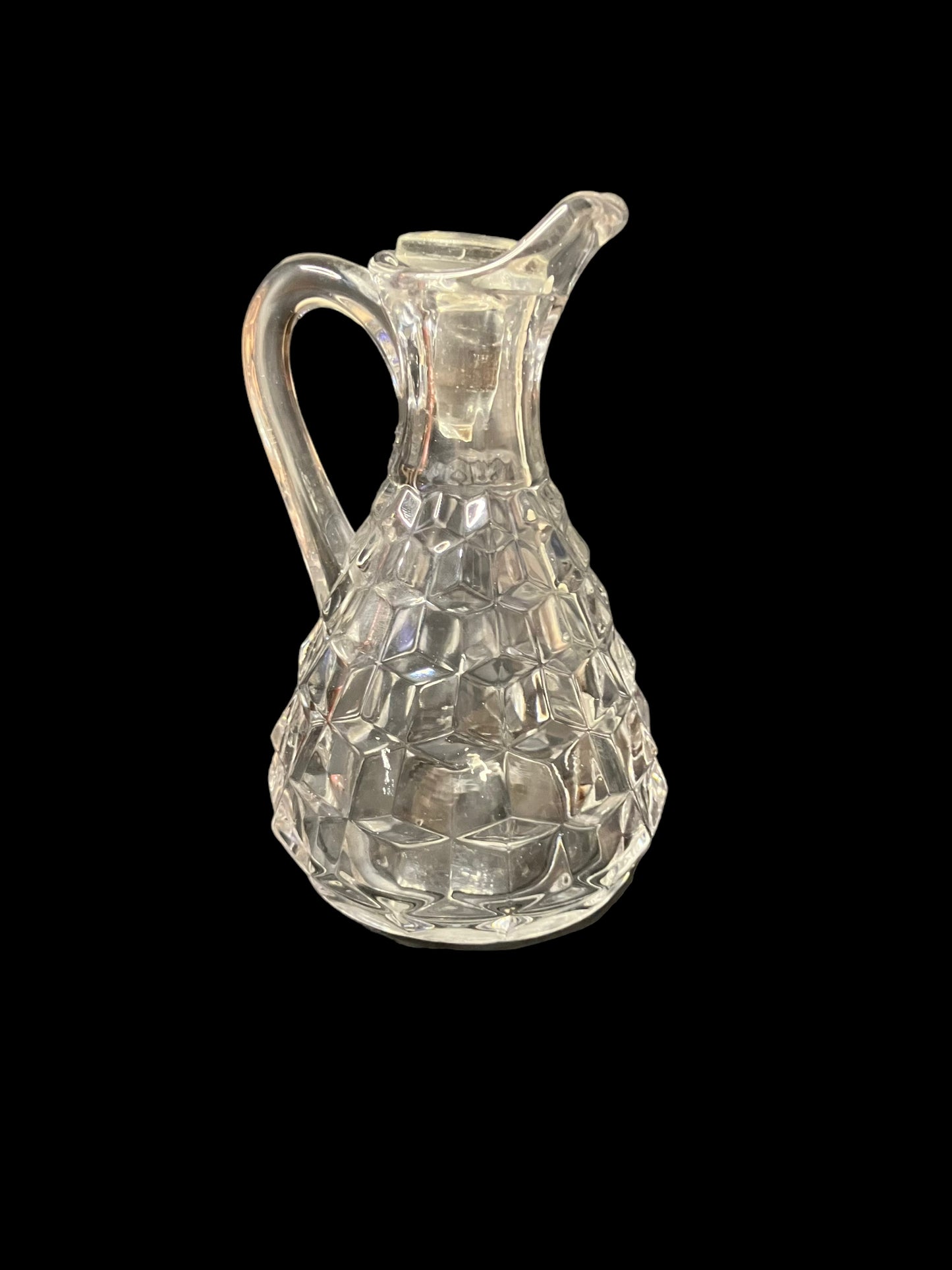 Crystal Oil or Vinegar Cruet