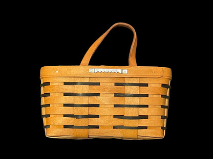 1995 Short Longaberger Wall Mount Basket (New)