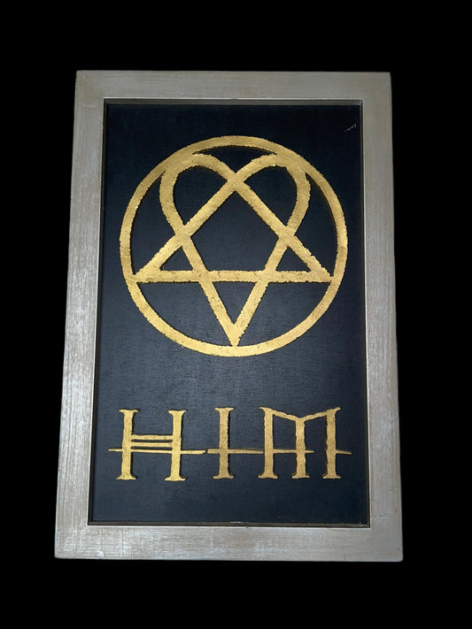 2006 H.I.M. Heartagram Wall Decor Art