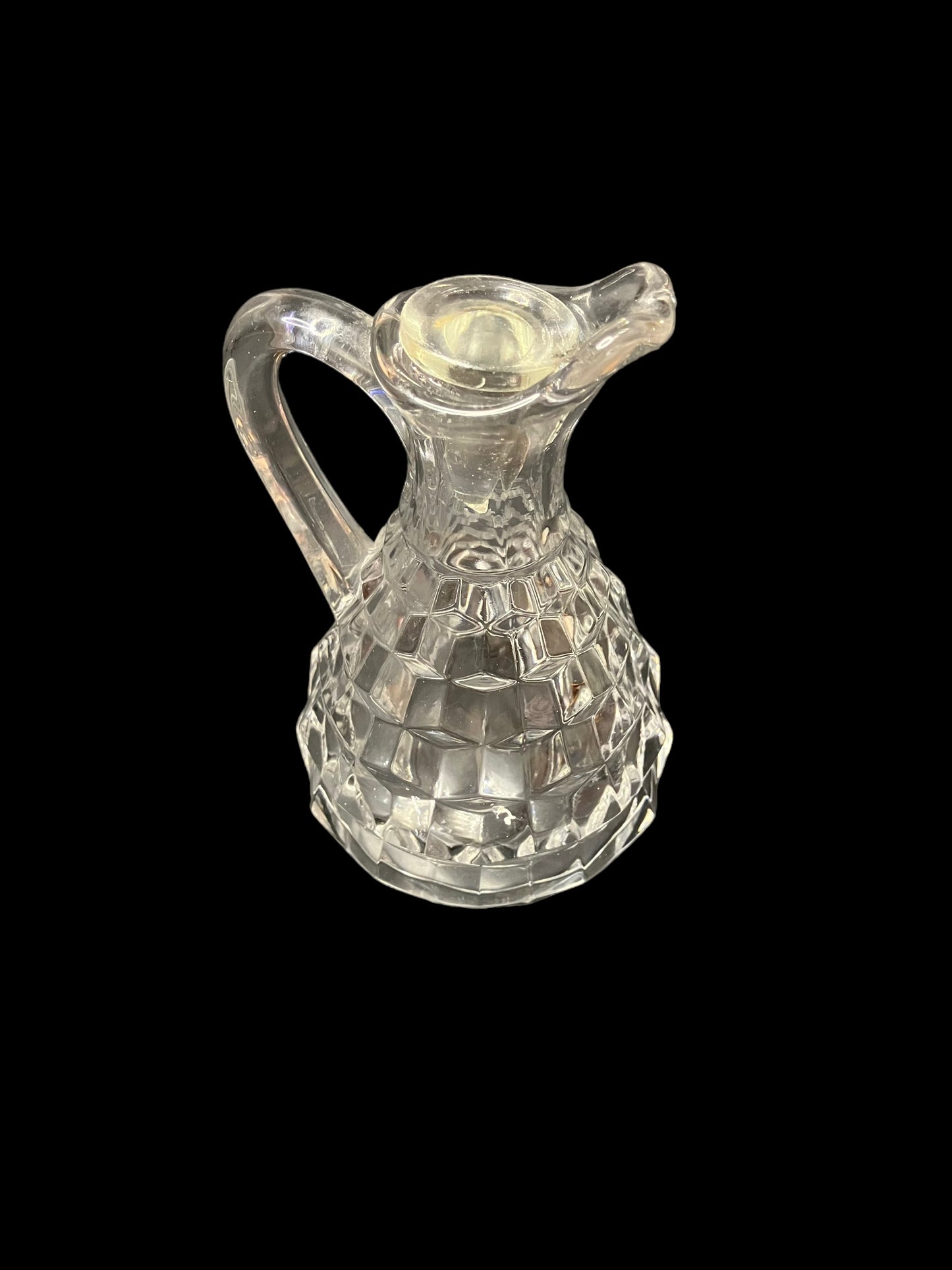 Crystal Oil or Vinegar Cruet