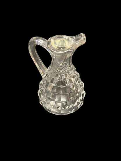 Crystal Oil or Vinegar Cruet