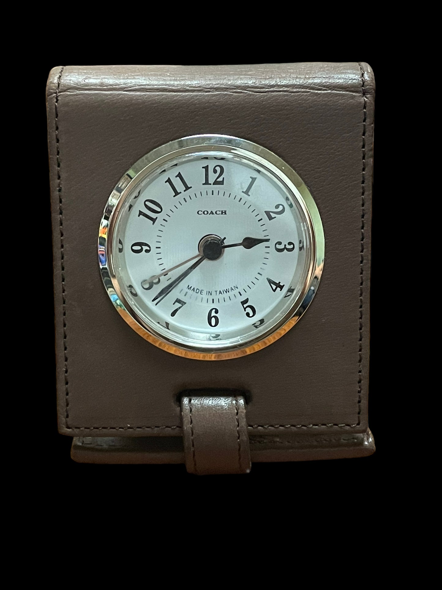 Coach Travel Clock: Timeless Elegance by a Luxury Brand