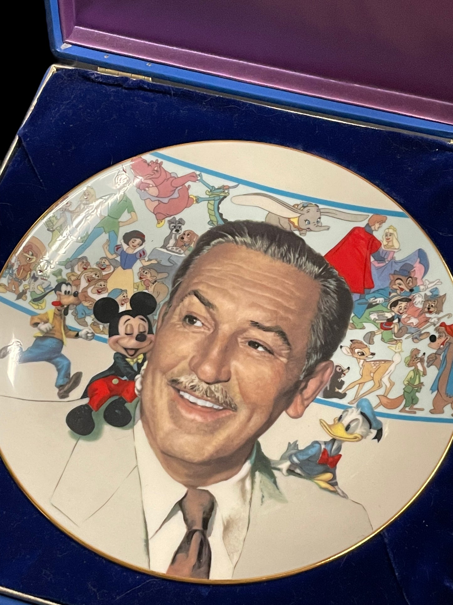 85th Anniversary of the Birth of Walt Elias Disney Plate