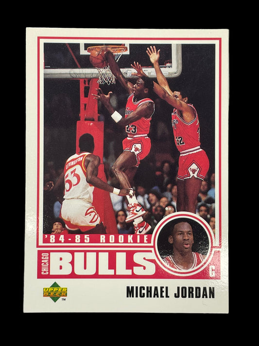 Michael Jordan Rookie Card #1 1998 Upper Deck Graded MINT 9