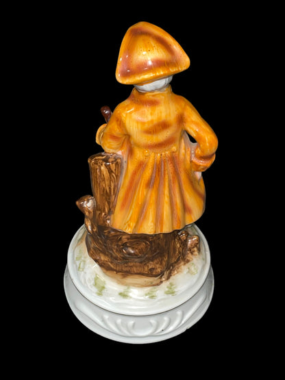 17th Century Boy Musical Figurine Music Box