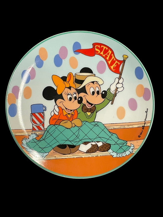 Walt Disney's Tickets on the 50 Yard Line Schmid Decorative Plate