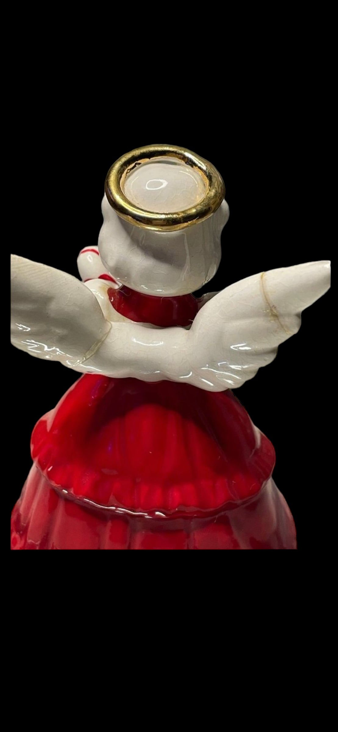 1950s S R Japan Ceramic December Angel “Cold Painted”