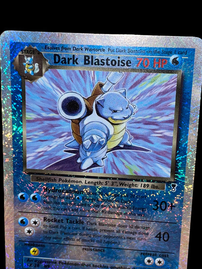 Dark Blastoise #4 Reverse Holo 2002 Legendary Collection Graded MINT+ 9.5