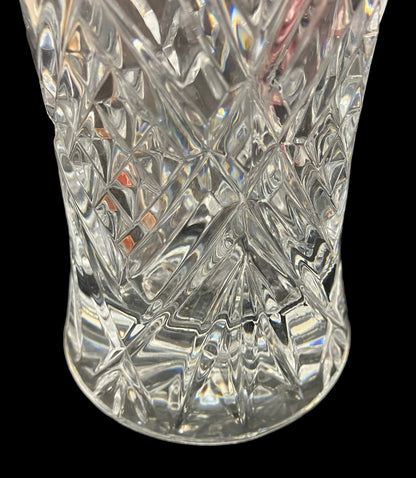 Crystal D’Arques France Heavy Crystal Cut 9 1/2” 24% Lead Crystal Flower Vase