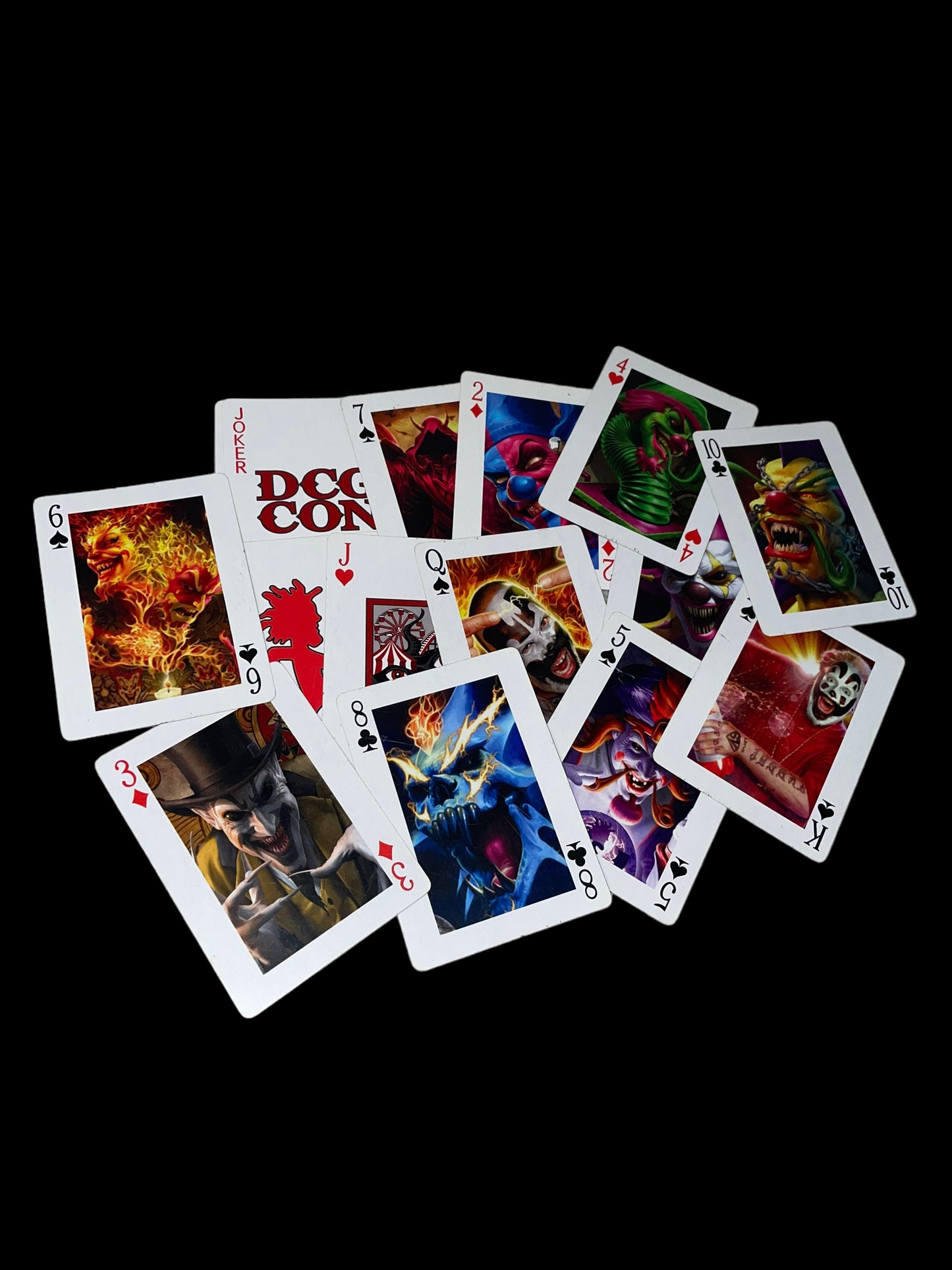 2017 Insane Clown Posse DCG Playing Cards