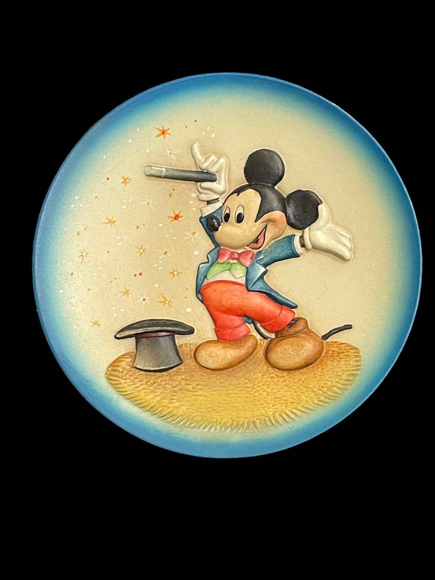 Disney Characters Four Stars Collection Mickey and Minnie Mouse Mini Plates