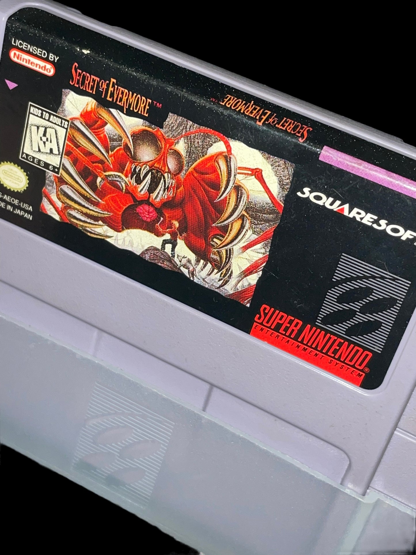 Secret of Evermore Vintage Game (SNES, 1995, Loose)