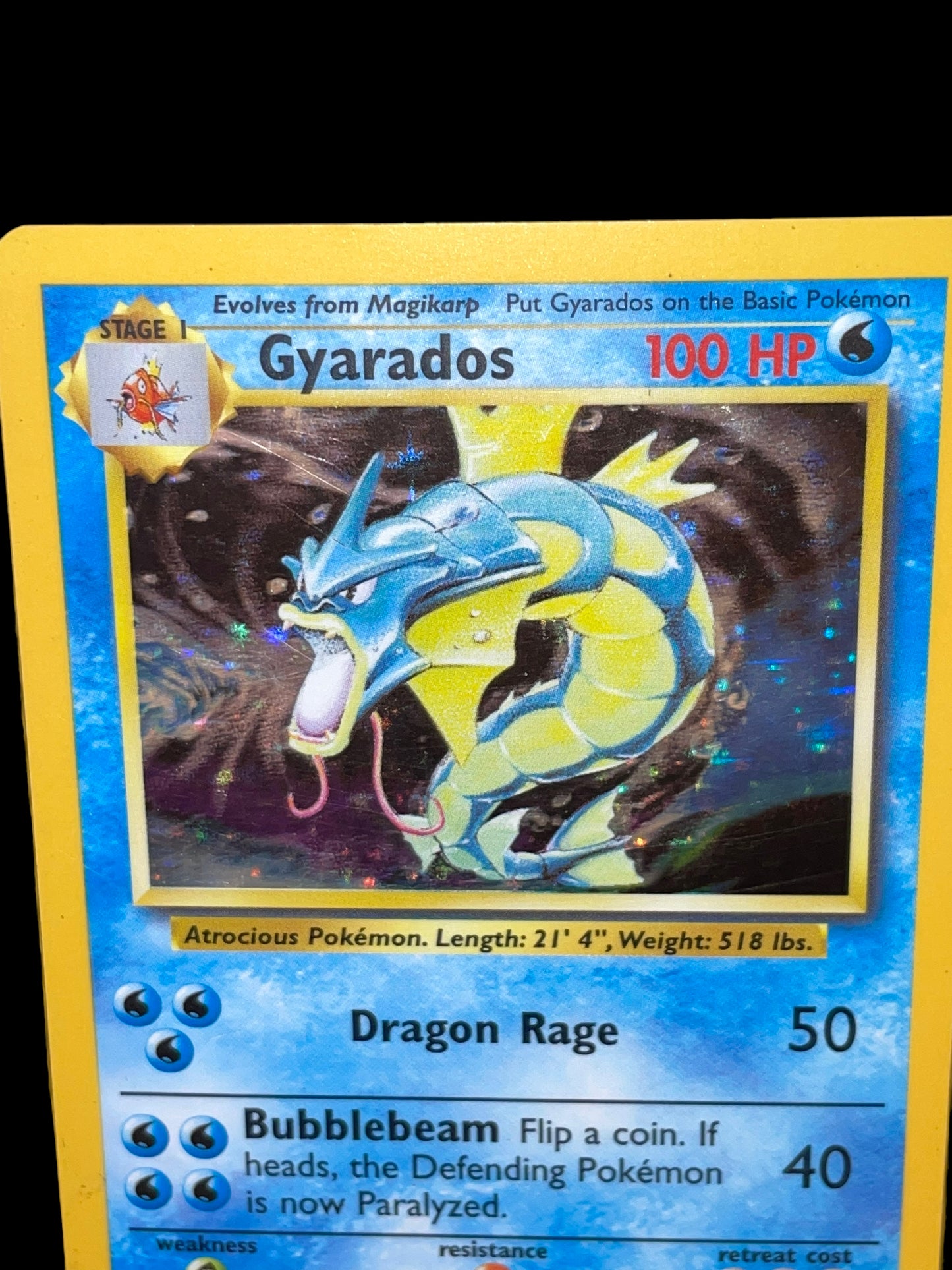 Gyarados 6/102 - Base Set (1999) - Holo Rare