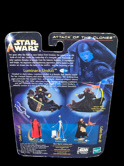 2002 Star Wars Attack of the Clones Luminara Unduli Jedi Master